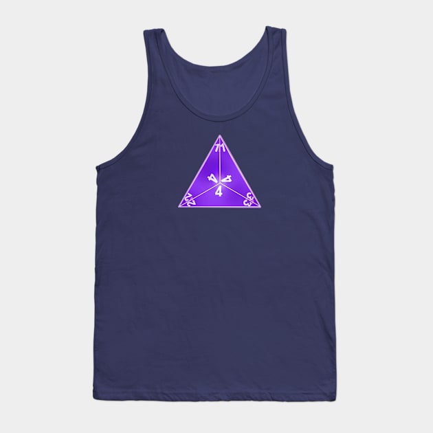 D4 Tank Top by Harley Warren